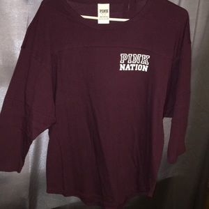 Vs pink nation shirt